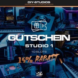 DIY-Studios Gutschein für 10 Slots des Studio 01 mit 15% Rabatt